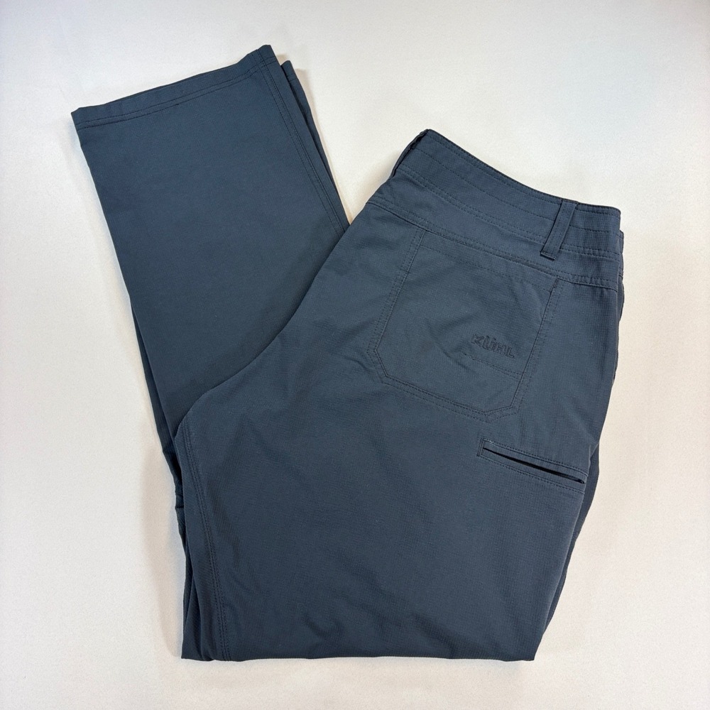 KUHL Silencr Pants Mens 40x32 Charcoal 4 Way Stretch Hiking 5166